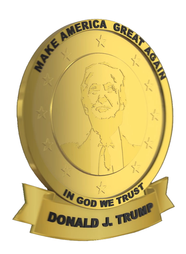 trump patriot certified badge